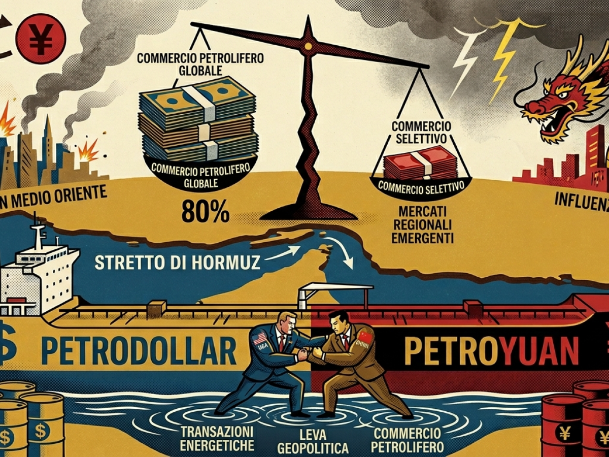Petrodollaro sotto pressione? Il petroyuan avanza, ma non sostituisce