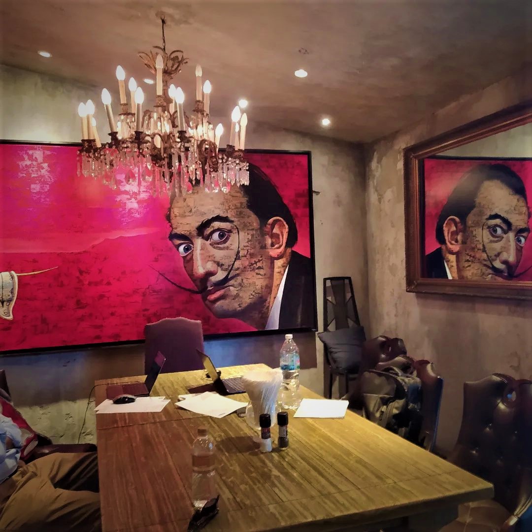 Bangkok the interesting experience of The Melting Clock