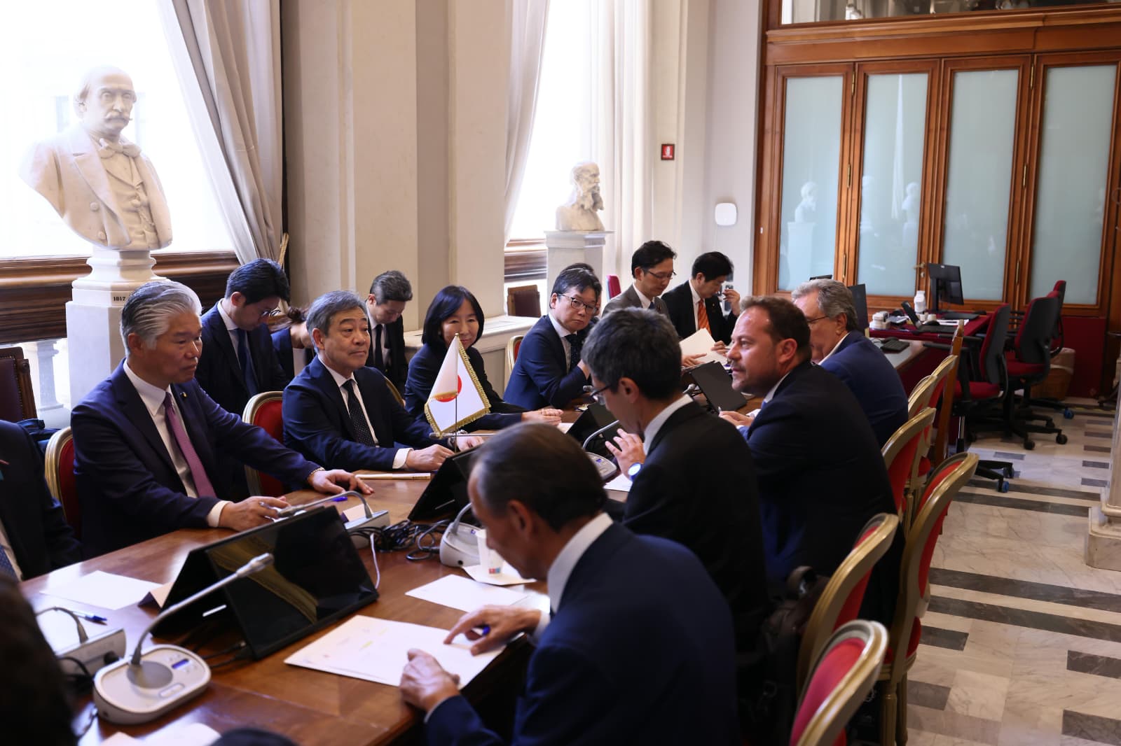 160° Italia-Giappone: delegazione senatori nipponici a Montecitorio