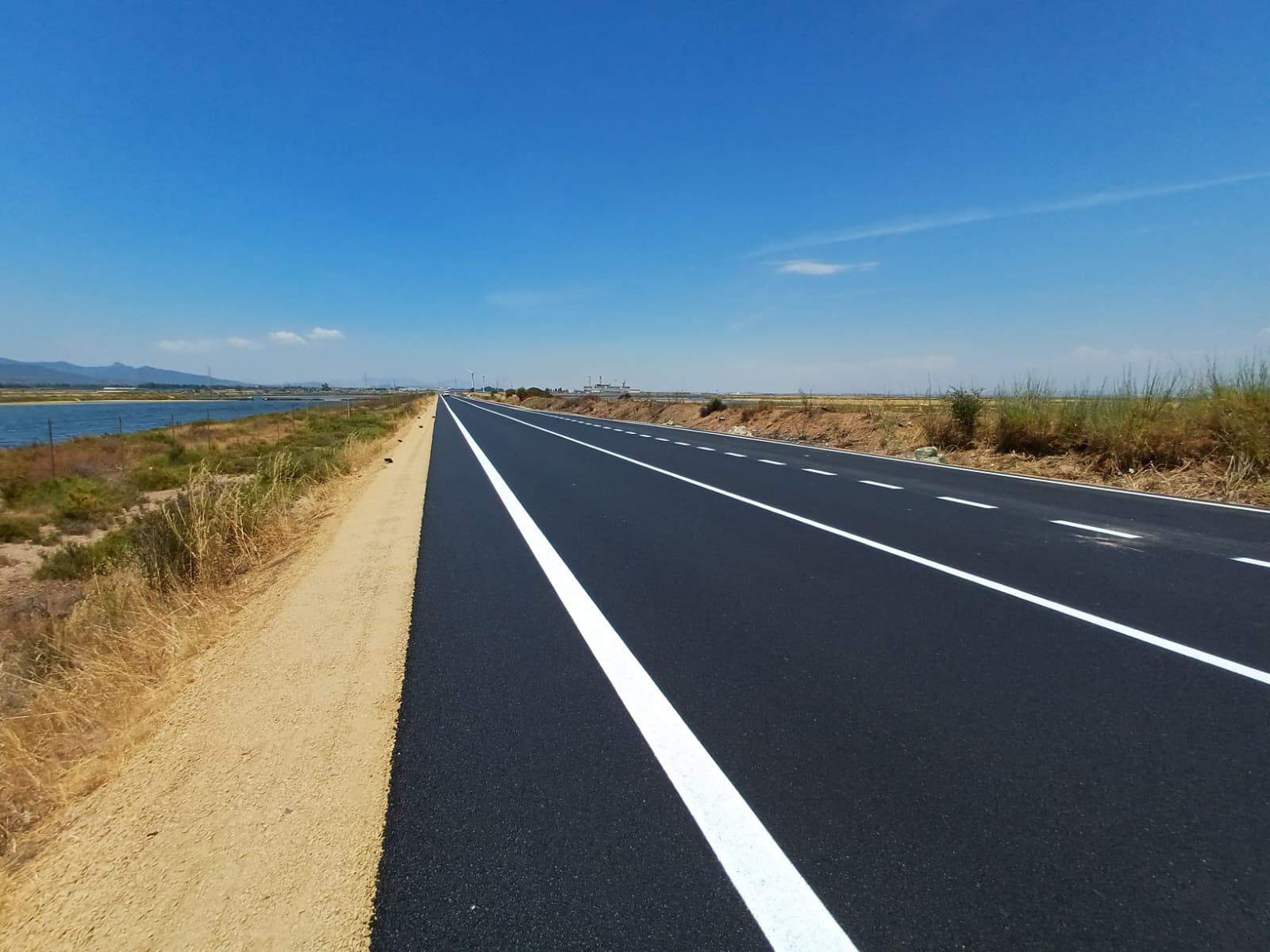 ANAS, conclusi in anticipo i lavori di riqualificazione della SS195 direzione “Bretelle di Capoterra”