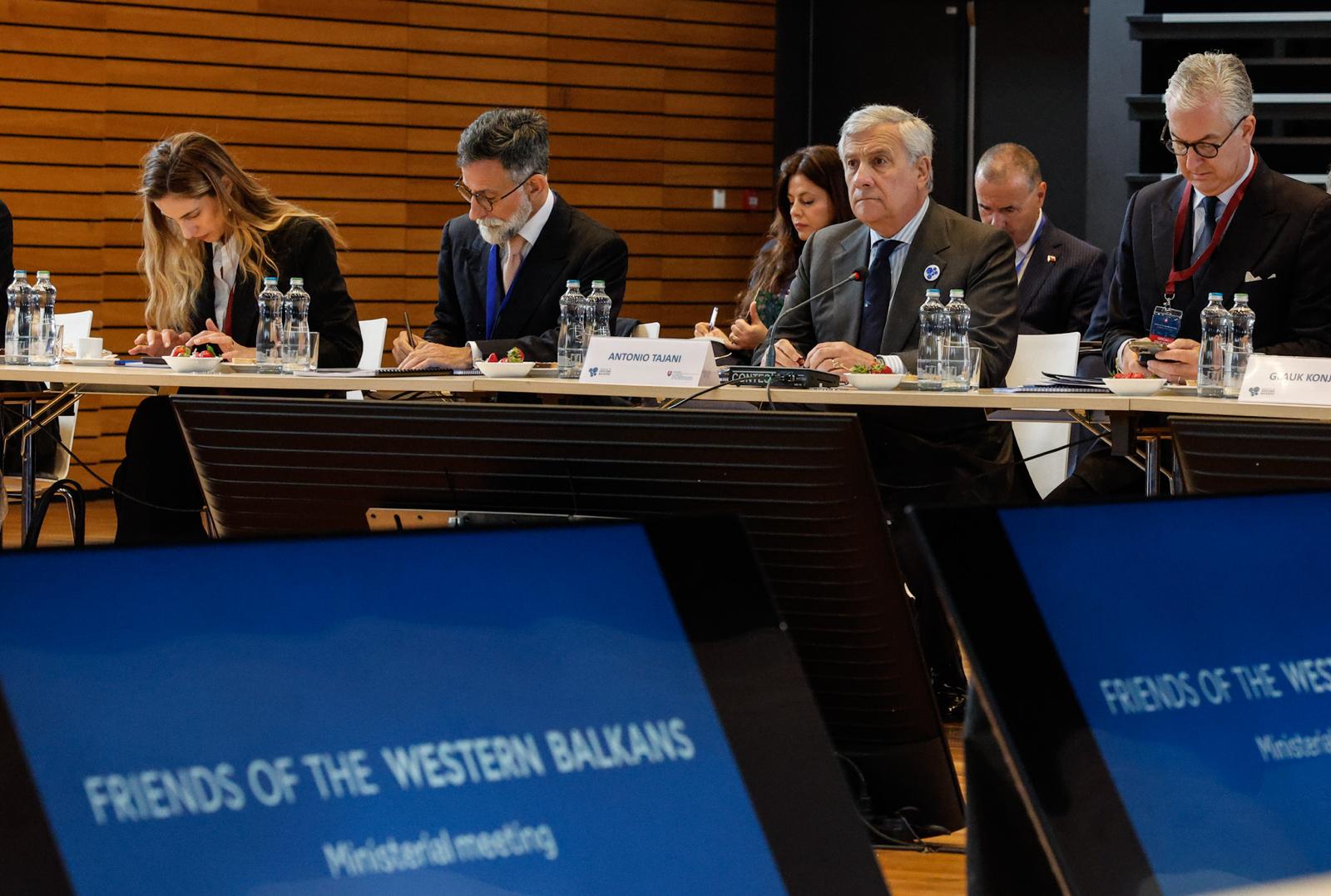 Balcani al centro della diplomazia italiana: Tajani rilancia su corridoi, energia e connettività