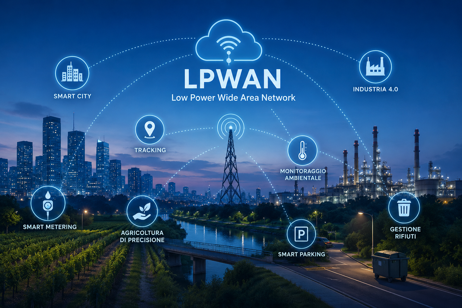 Una nuova autorizzazione per la connettività delle reti LPWAN