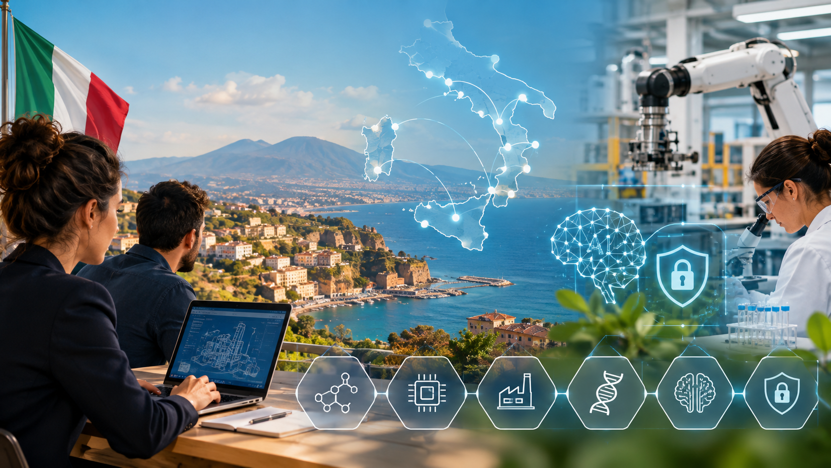 Il Sud entra nella mappa dell’intelligenza artificiale