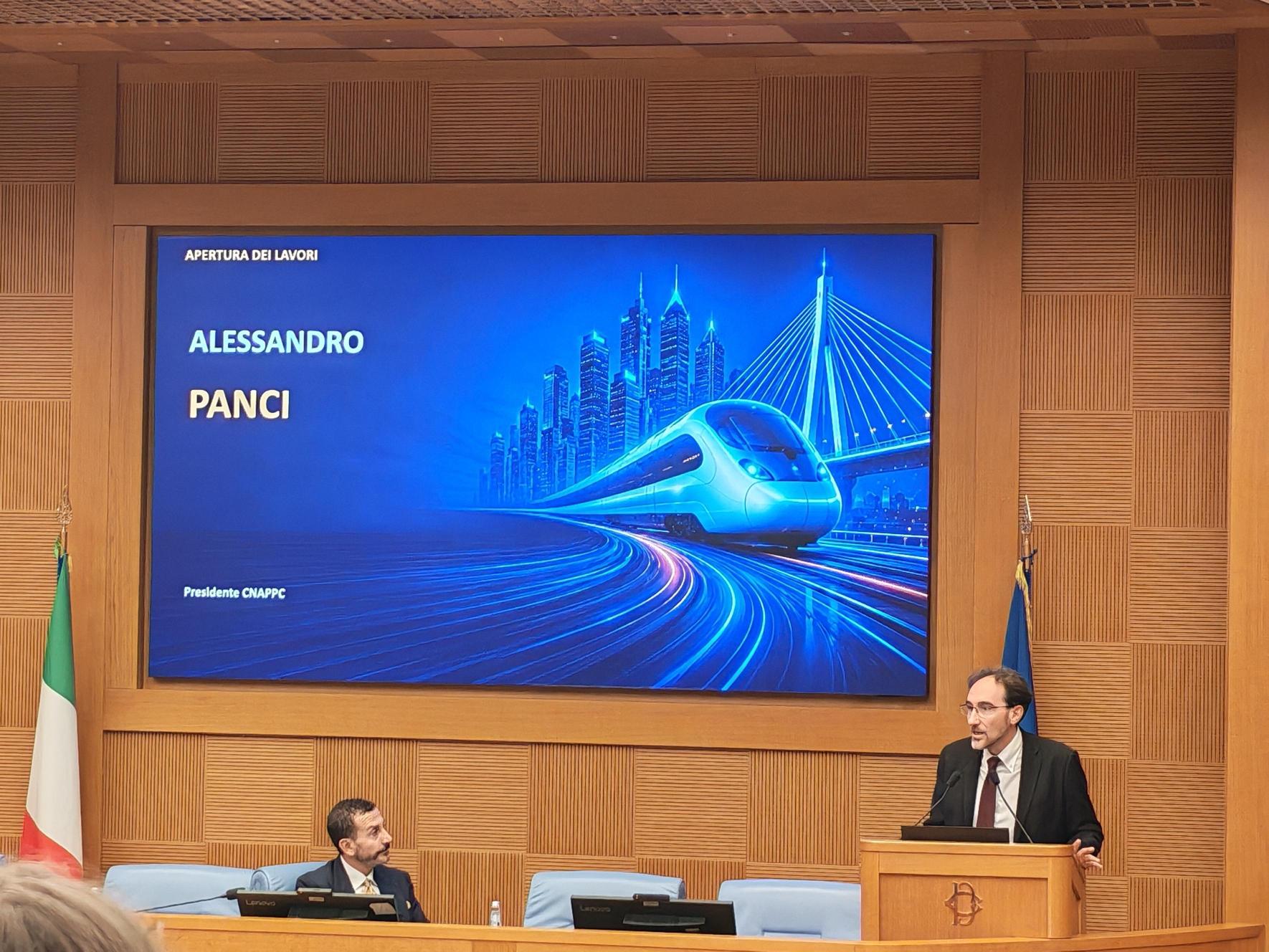 Infrastrutture, Panci (CNAPPC): “Abbiamo la necessità di avere i tempi corretti per pianificare le strategie”