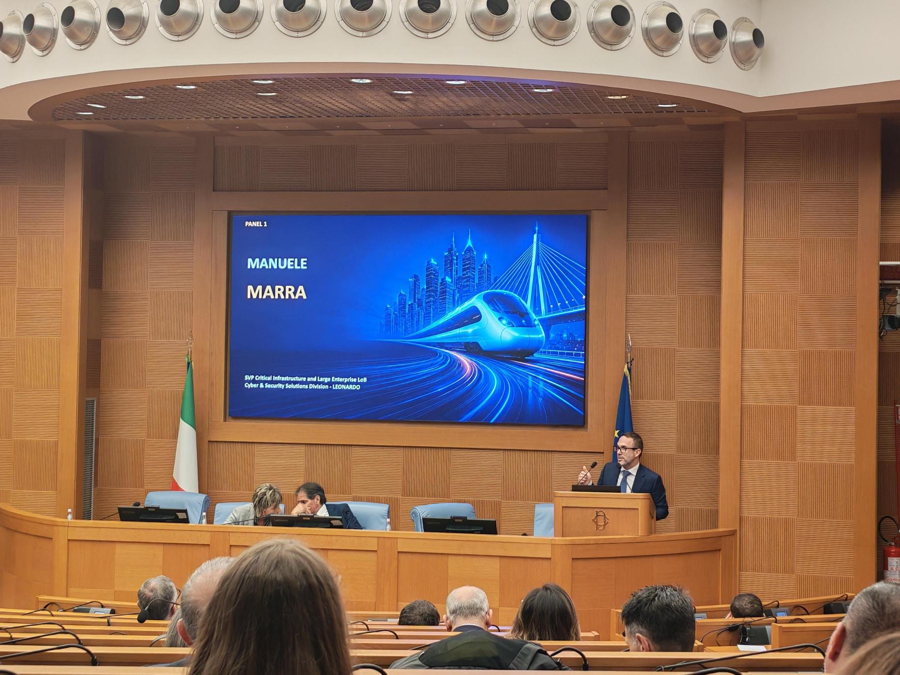 Infrastrutture, Marra (Leonardo): “40% in più di attacchi informatici rispetto al 2024”