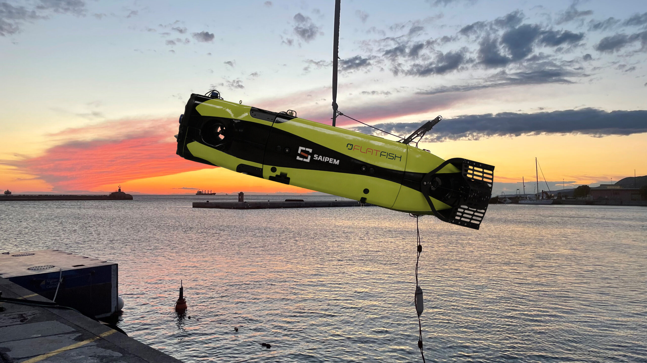 Saipem, a Trieste dimostrazione di tecnologie per monitoraggio infrastrutture sottomarine di trasporto e stoccaggio CO2