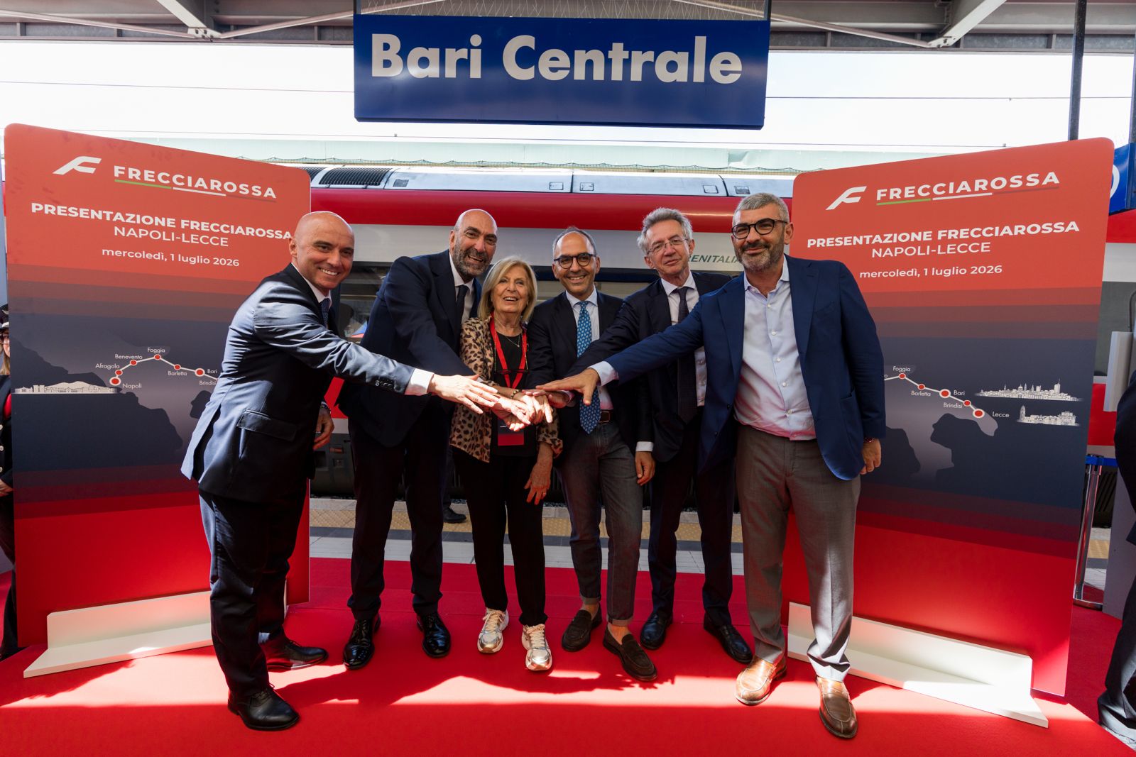 Gruppo FS, linea AV/AC Napoli-Bari: attivo Frecciarossa diretto Campania-Puglia