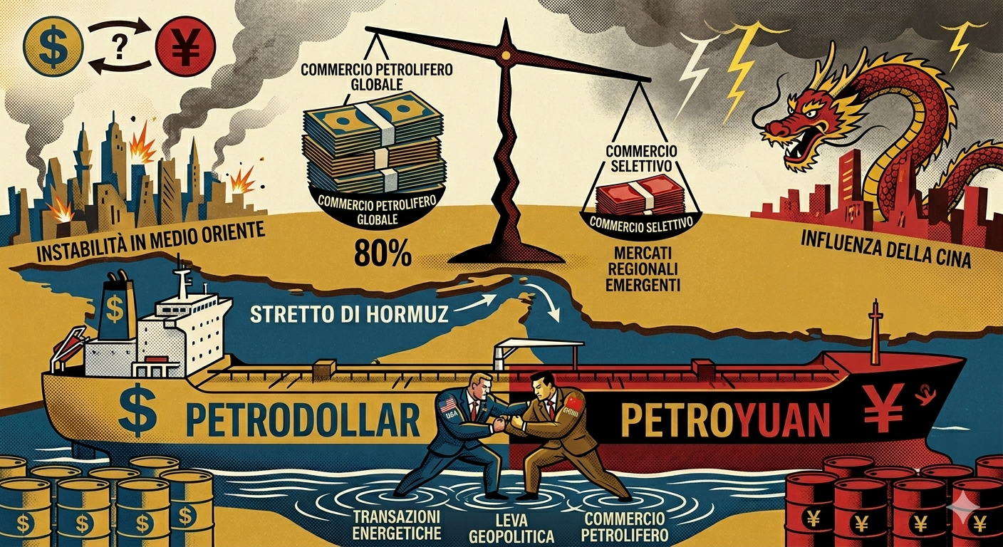 Petrodollaro sotto pressione? Il petroyuan avanza, ma non sostituisce