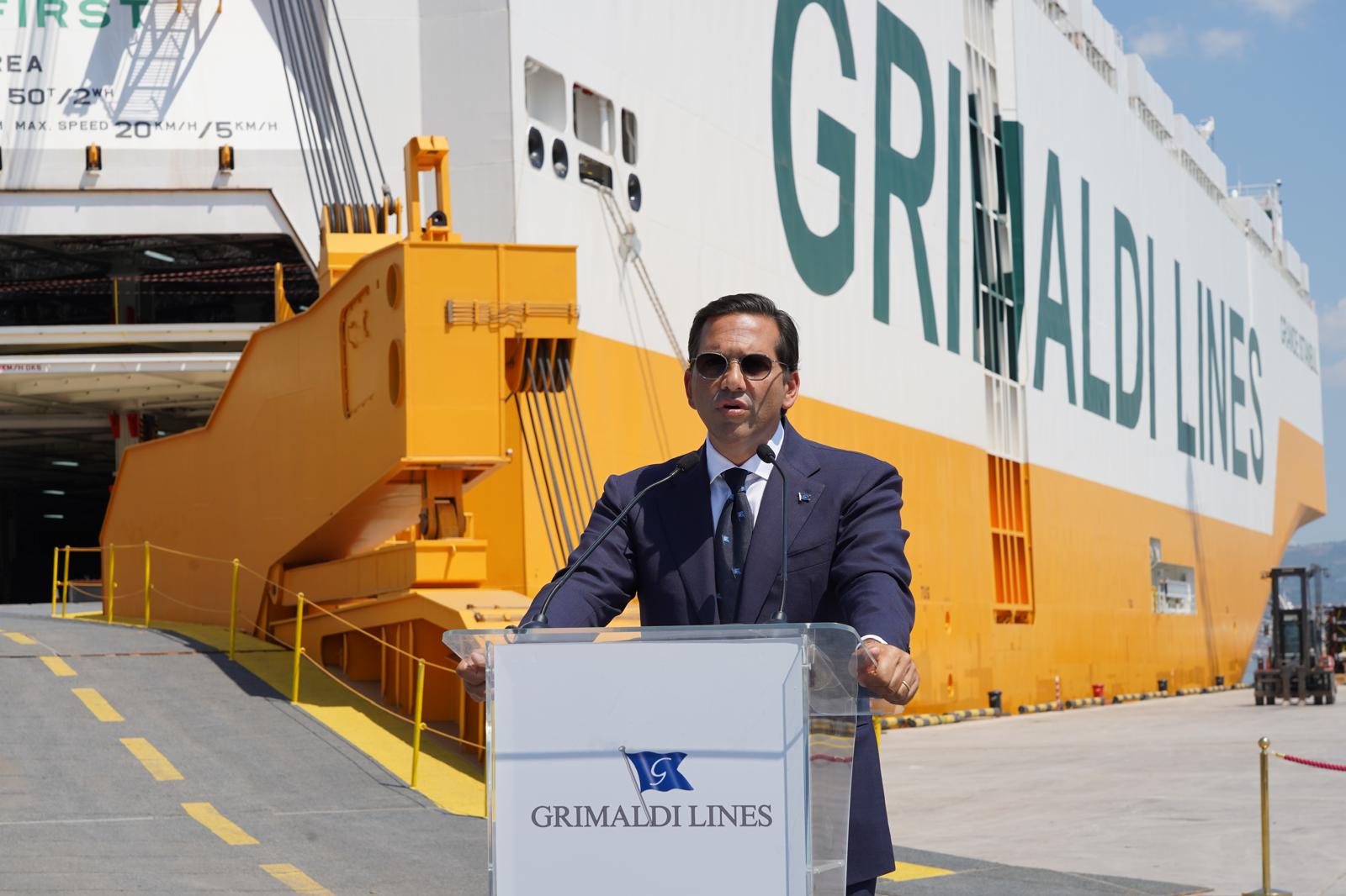 Trasporti, Grimaldi presenta in Turchia la nuova Car Carrier “Grande Istanbul”