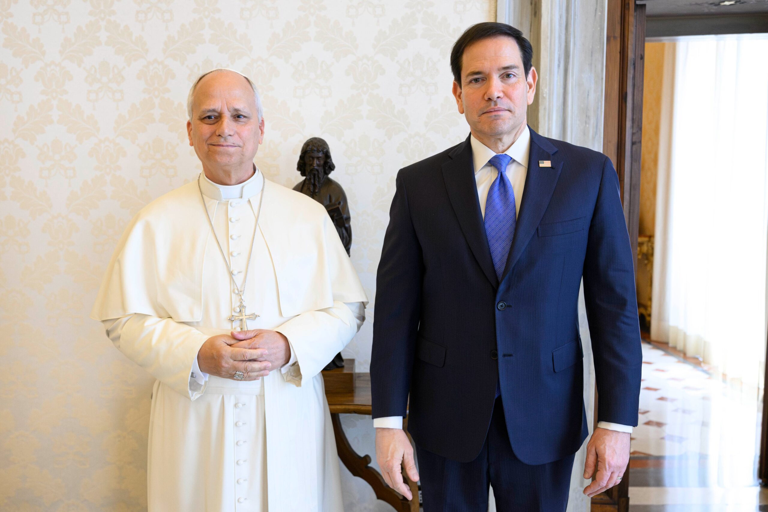 L’incontro in Vaticano tra Papa Leone XIV e Rubio