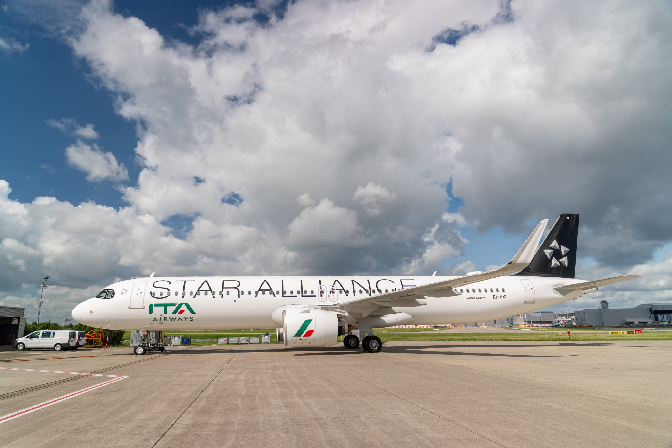 ITA Airways, nuovo Airbus A321neo livrea Star Alliance