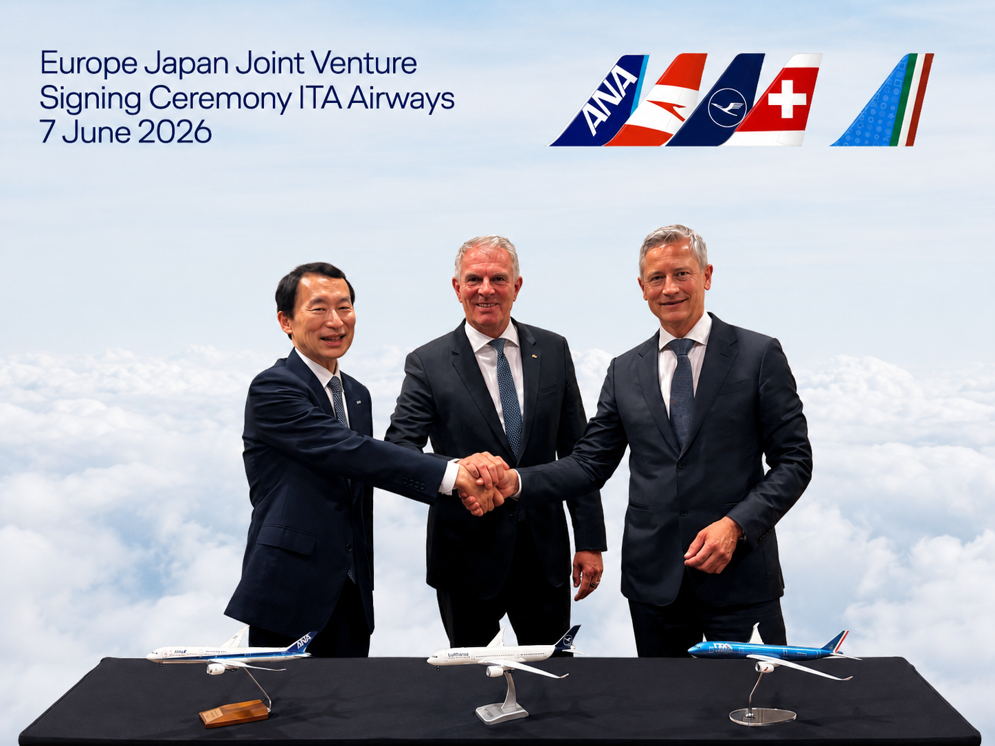 ITA Airways entra nella joint venture Europa Giappone. Roma Fiumicino diventa hub per i voli tra Italia e Tokyo