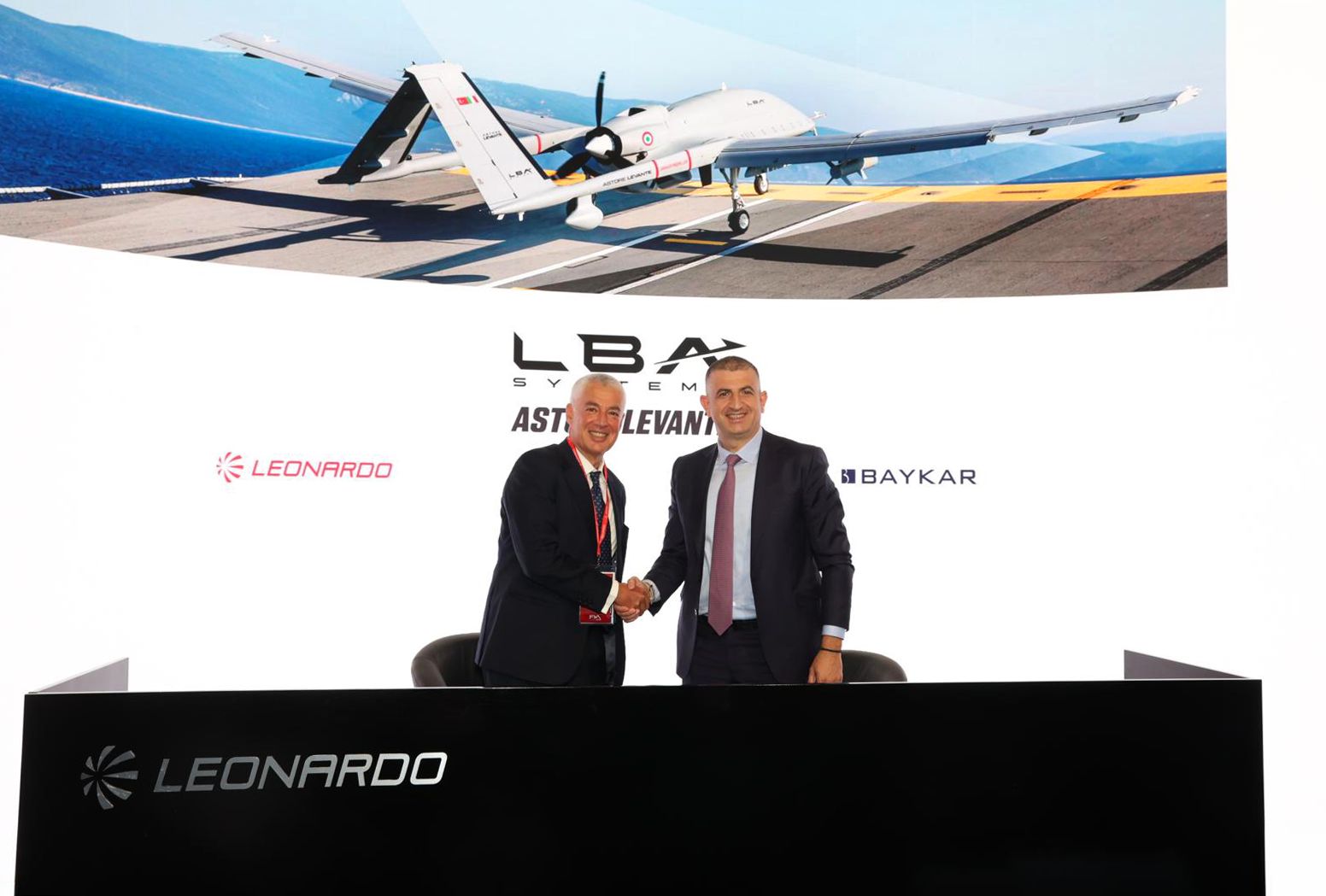 Leonardo e Baykar, pienamente operativa la Join Venture LBA Systems
