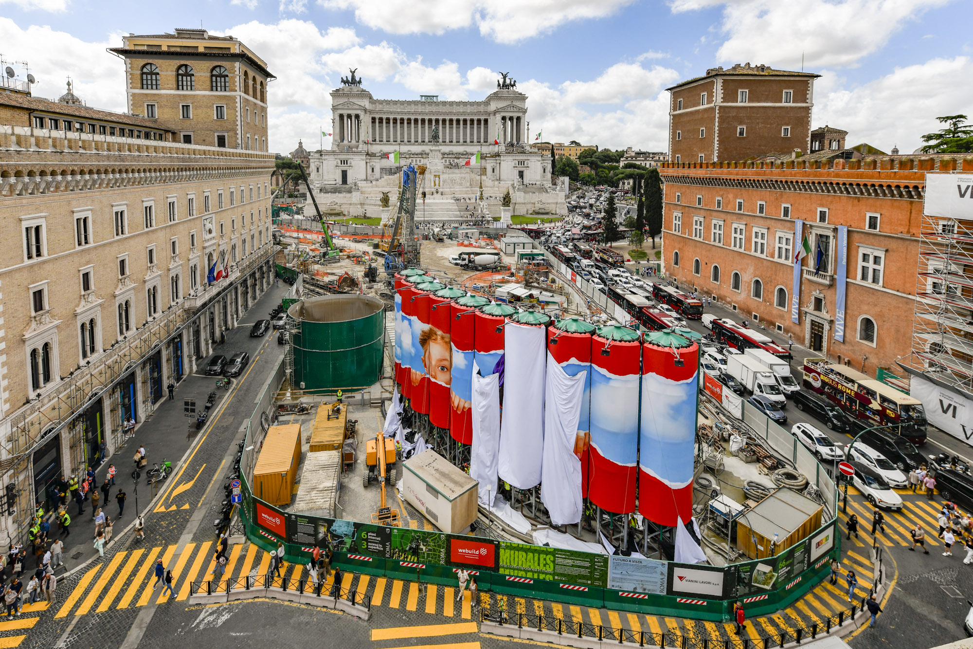 Quando il cantiere diventa galleria