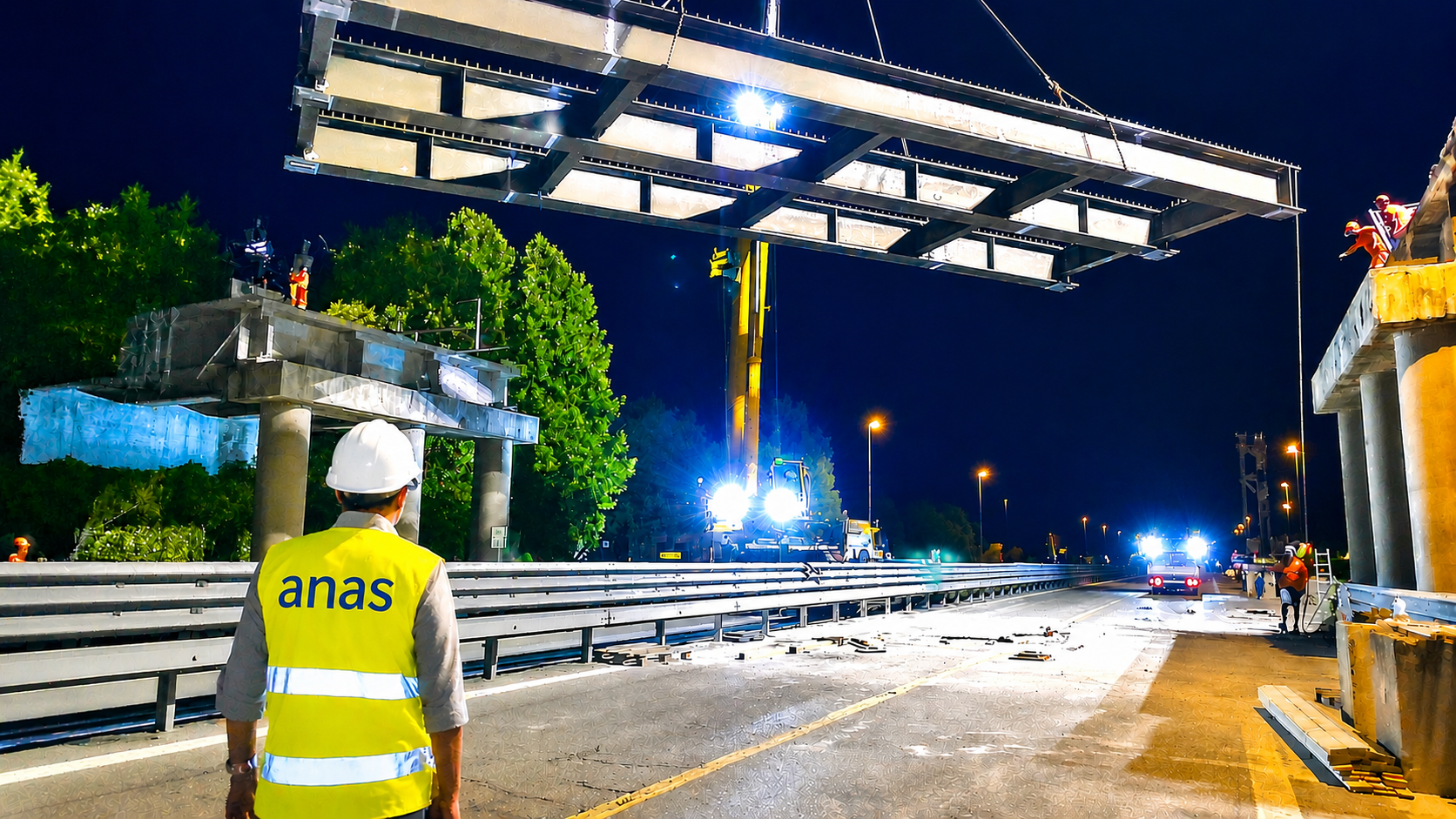 Viabilità, Veneto. Completato il varo del nuovo impalcato del sovrappasso lungo la SS434 “Transpolesana”