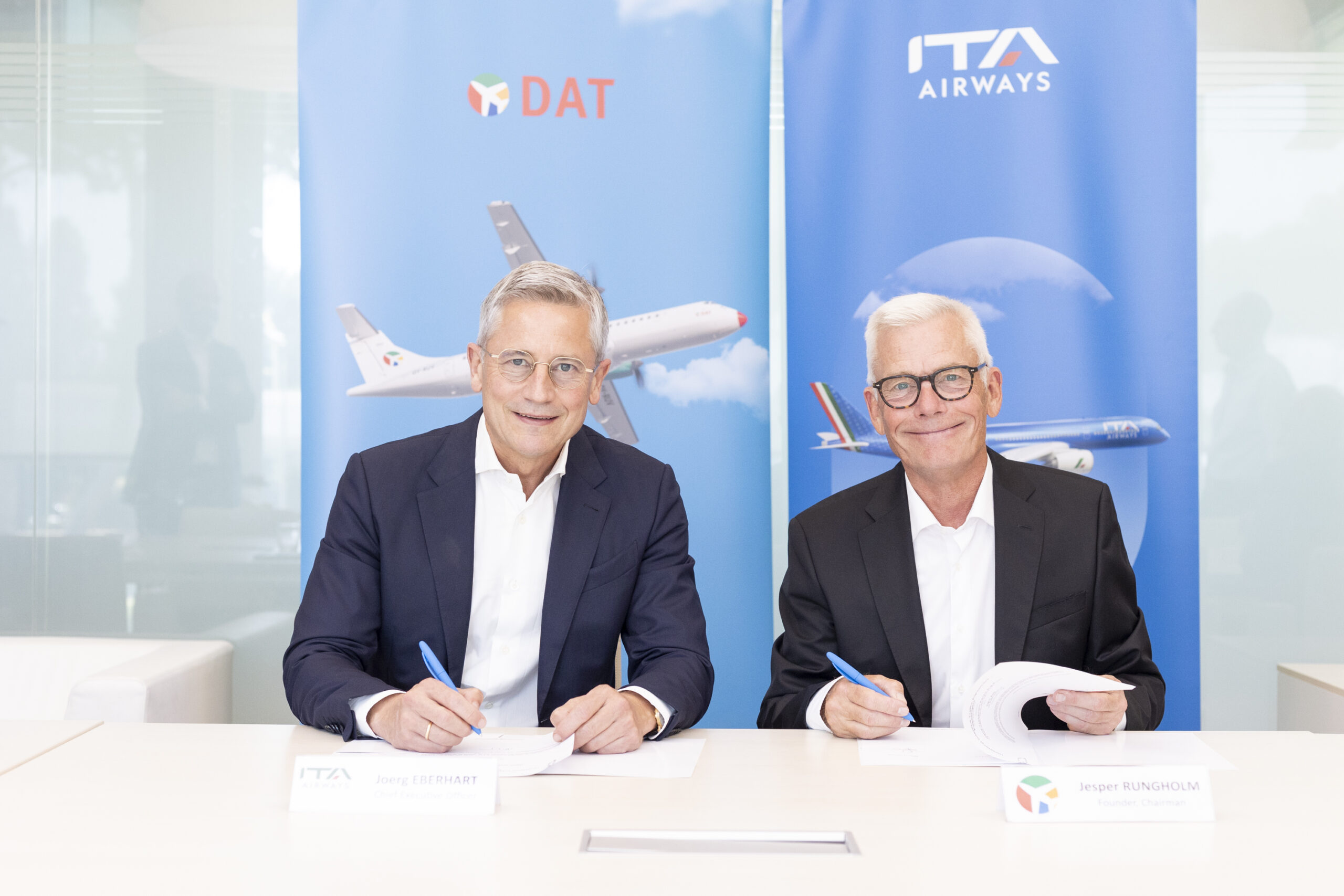 Trasporti, ITA Airways e DAT siglano un nuovo accordo interlinea