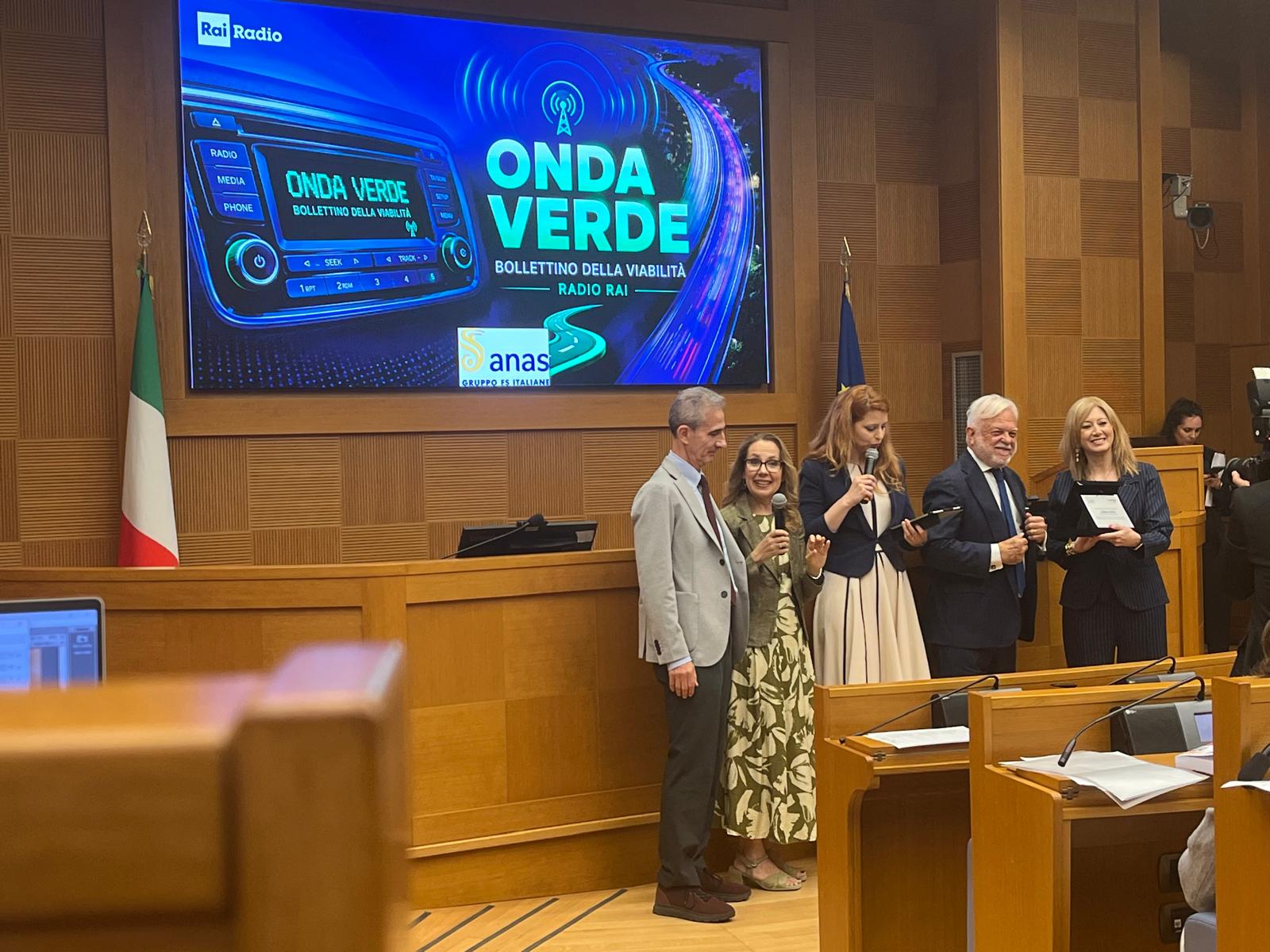 Nasce il premio ANAS “Cultura della mobilità” – A RAI Isoradio il riconoscimento inaugurale per “Onda verde”