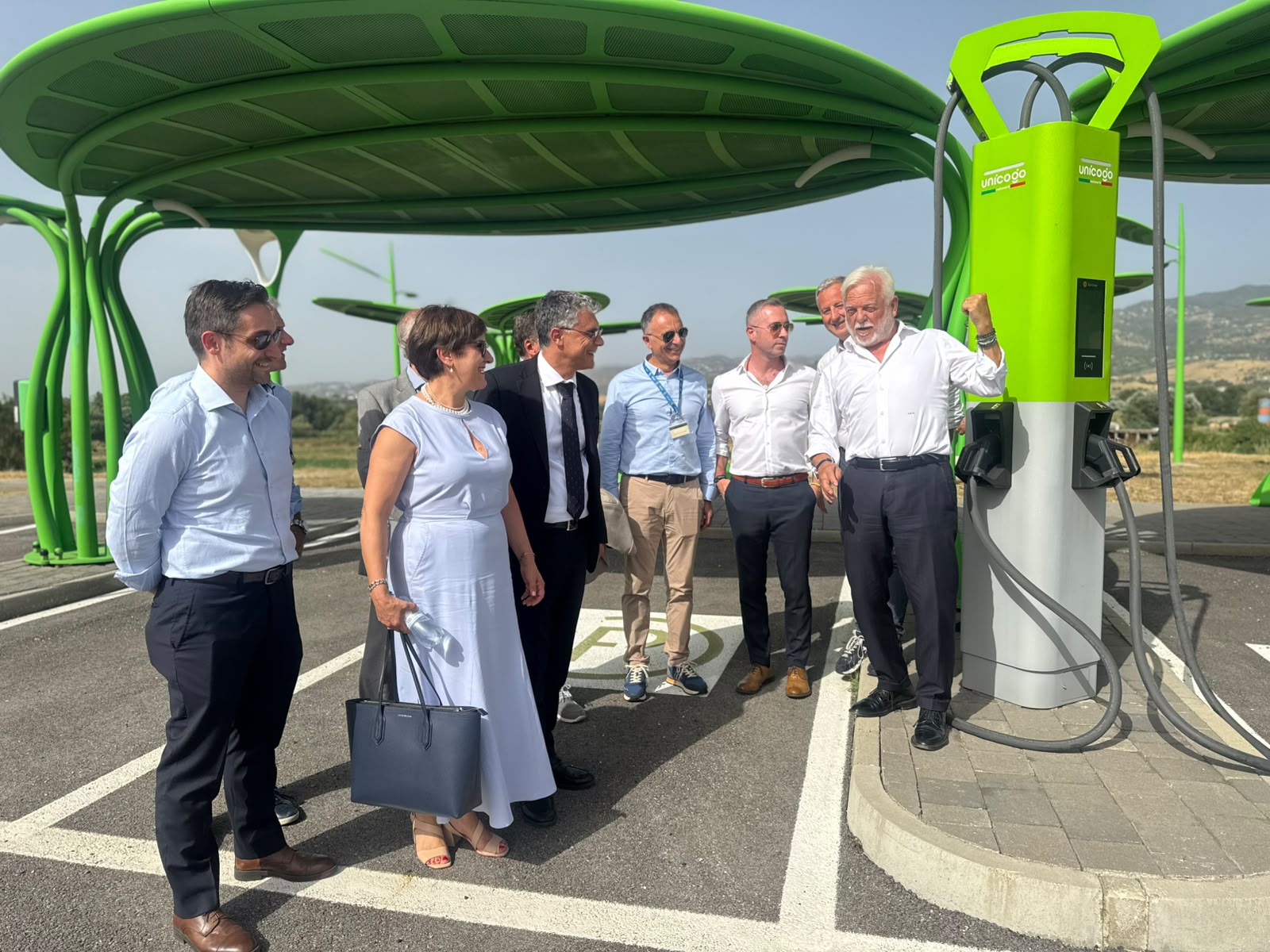 Infrastrutture, ANAS inaugura la Green Island a Lattarico