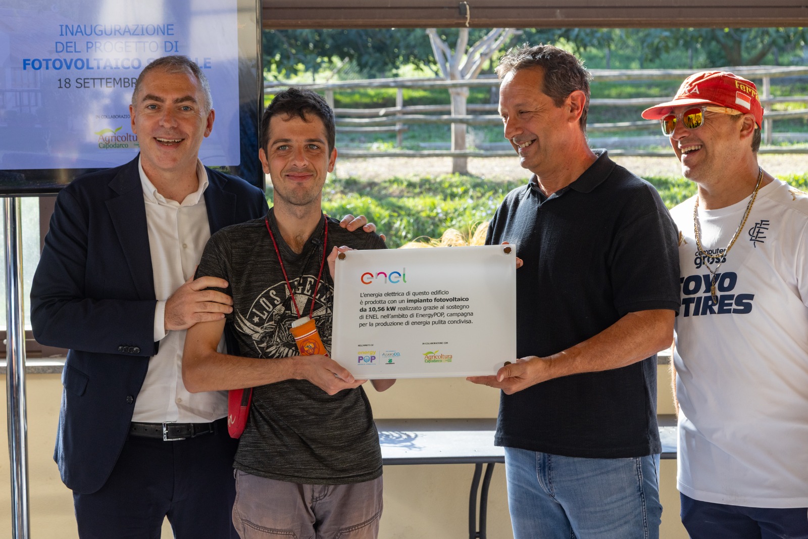 EnergyPop arriva nel Lazio, inaugurato progetto di fotovoltaico sociale