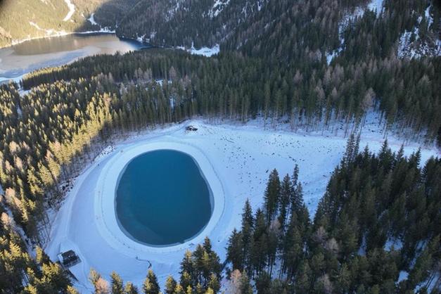 Completato il nuovo bacino idrico ad Anterselva: opera chiave per l’innevamento programmato verso Milano Cortina 2026
