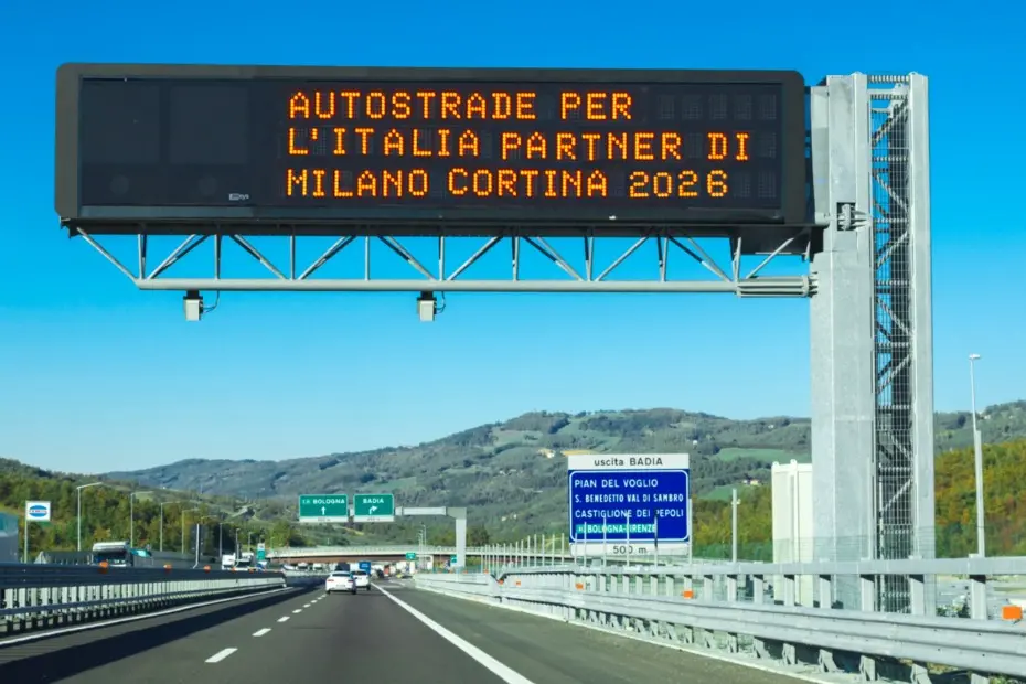 Milano Cortina 2026, accordo con Autostrade per l’Italia: rete e servizi per la mobilità dei Giochi