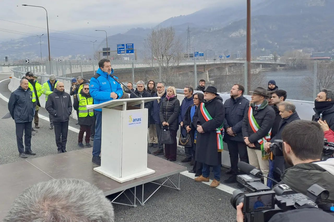 Salvini: “L’Anas deve essere scissa dalle Fs”