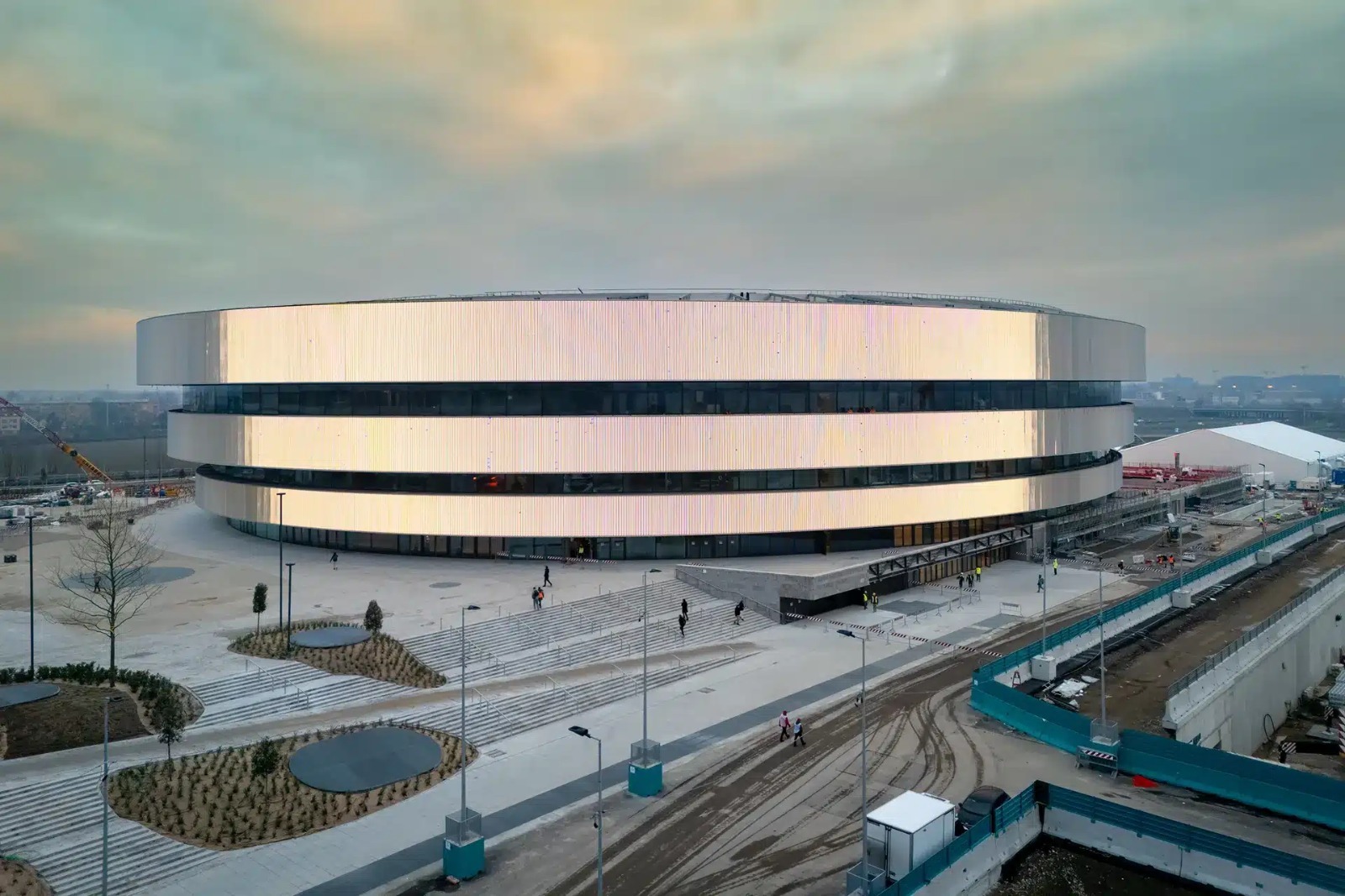Arena Milano, l’impianto indoor più grande d’Italia realizzato dal Consorzio Eteria: il debutto olimpico che cambia il volto di Santa Giulia