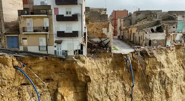 Frana Niscemi: al via primi aiuti agli sfollati, contributi in tempi record