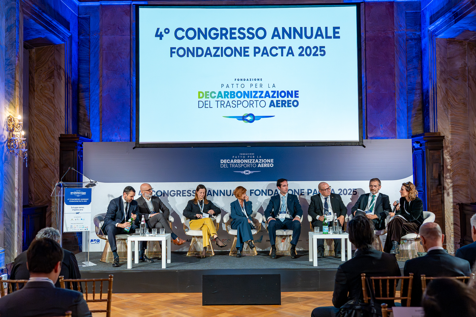 Decarbonizzazione trasporto aereo: a Roma il quarto congresso della Fondazione Pacta