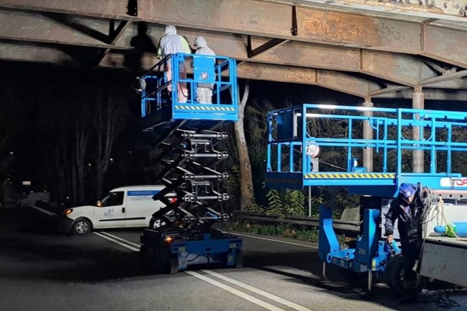 Roma, Acilia: conclusi lavori strutturali cavalcavia di via delle Calle