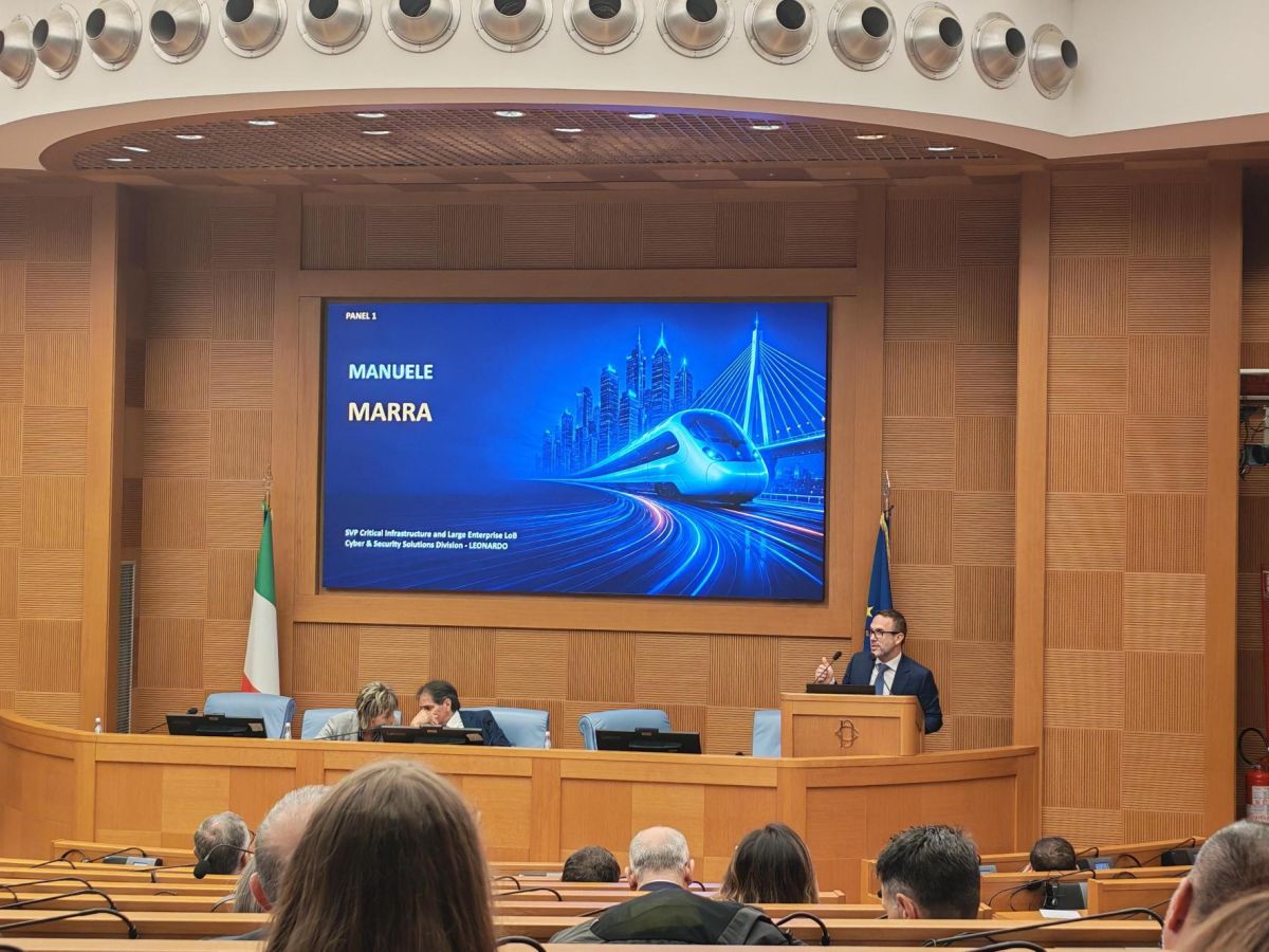 Infrastrutture, Marra (Leonardo): “40% in più di attacchi informatici rispetto al 2024”