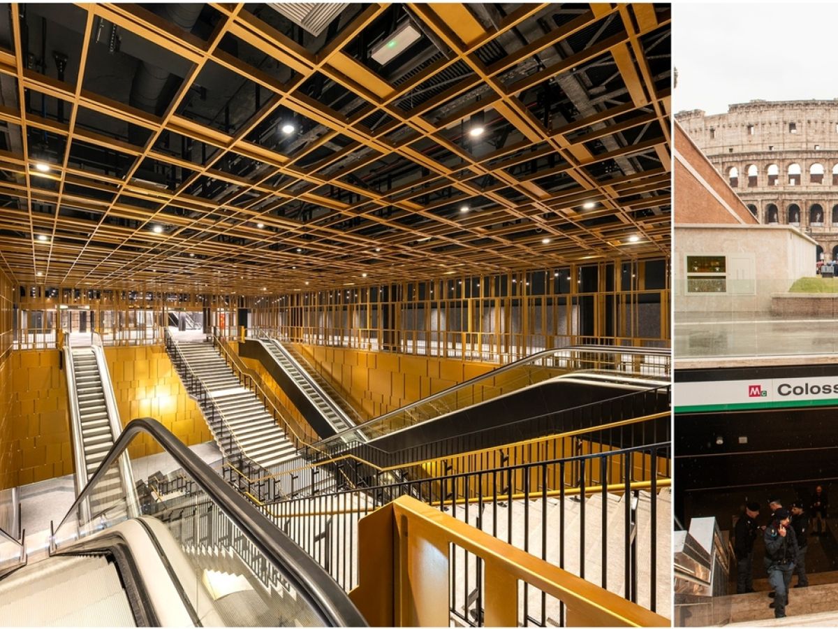 Roma, Metro C: inaugurate le Stazioni di Colosseo e Porta Metronia