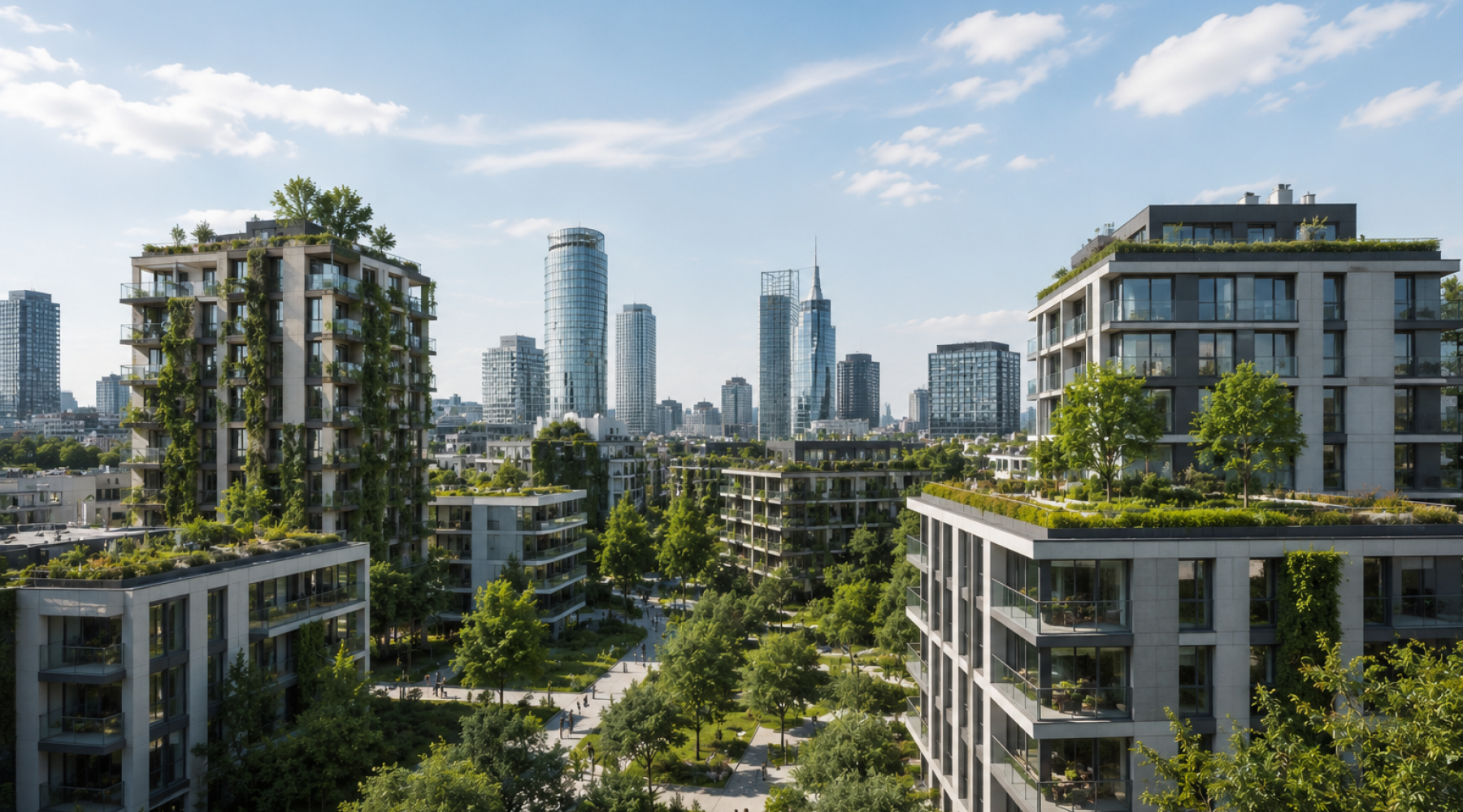 Città di fuoco con l’asfalto a 60°C. La svolta verde oltre il cemento