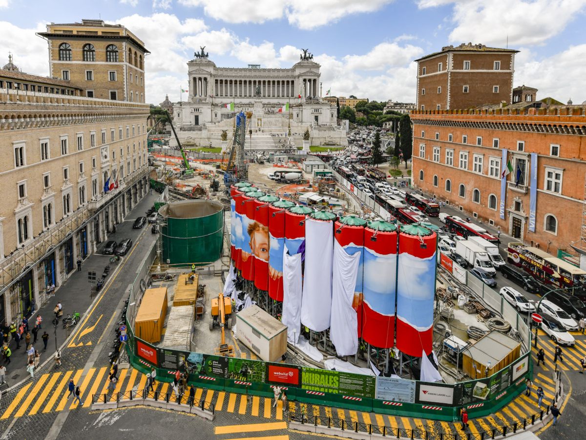 Quando il cantiere diventa galleria