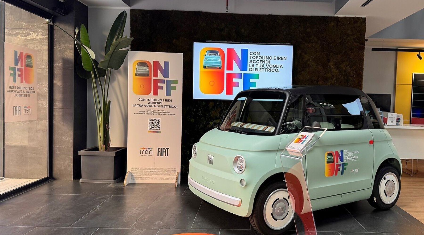Fiat Topolino e Iren accendono la mobilità elettrica