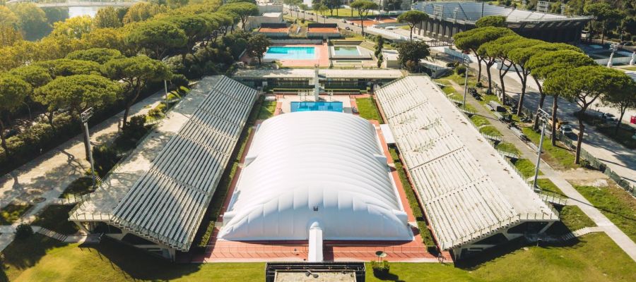 Lo Stadio del Nuoto torna coperto dopo vent’anni, al Foro Italico si nuoterà anche d’inverno