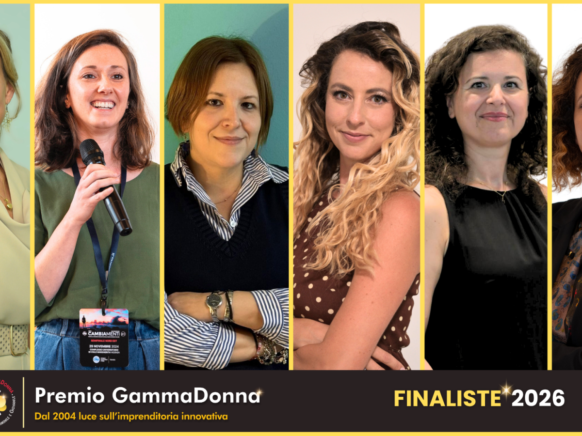 Premio GammaDonna 2026, le sei innovatrici in finale