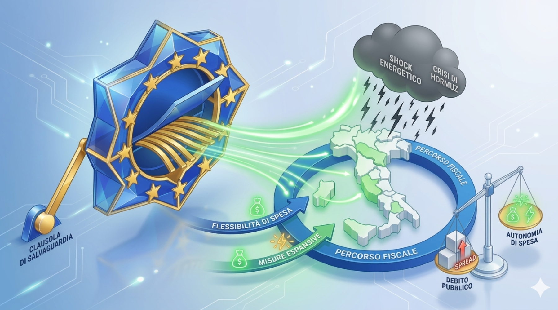 Sospensione patto di stabilità: conseguenze economiche e giuridiche alla luce del Documento di Finanza Pubblica