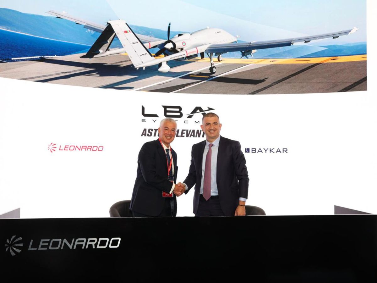 Leonardo e Baykar, pienamente operativa la Join Venture LBA Systems