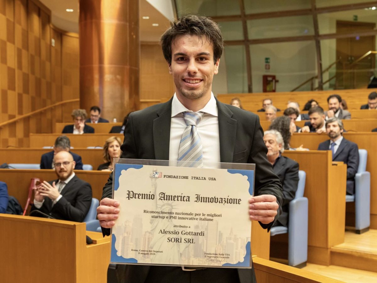 La startup SORÌ riceve il Premio America Innovazione