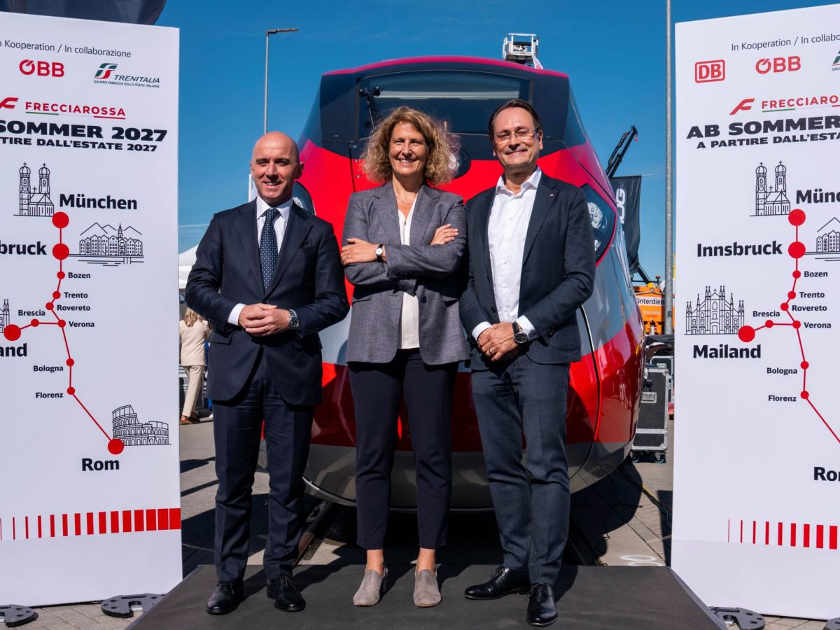 Gruppo FS, dall’estate 2027 i Frecciarossa per Monaco di Baviera