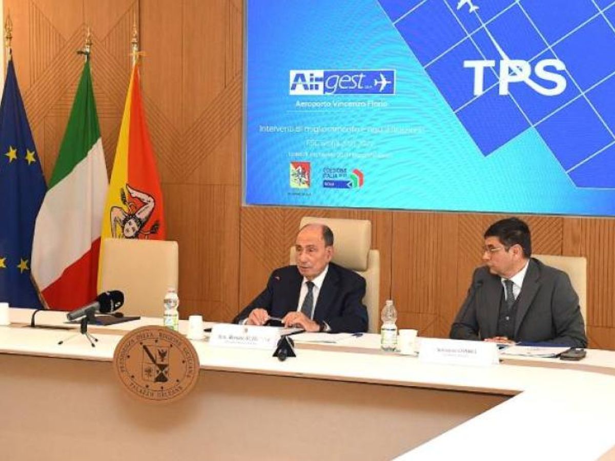 Sicilia, Schifani: “Spingo da sempre per privatizzare aeroporti di Palermo e Trapani”