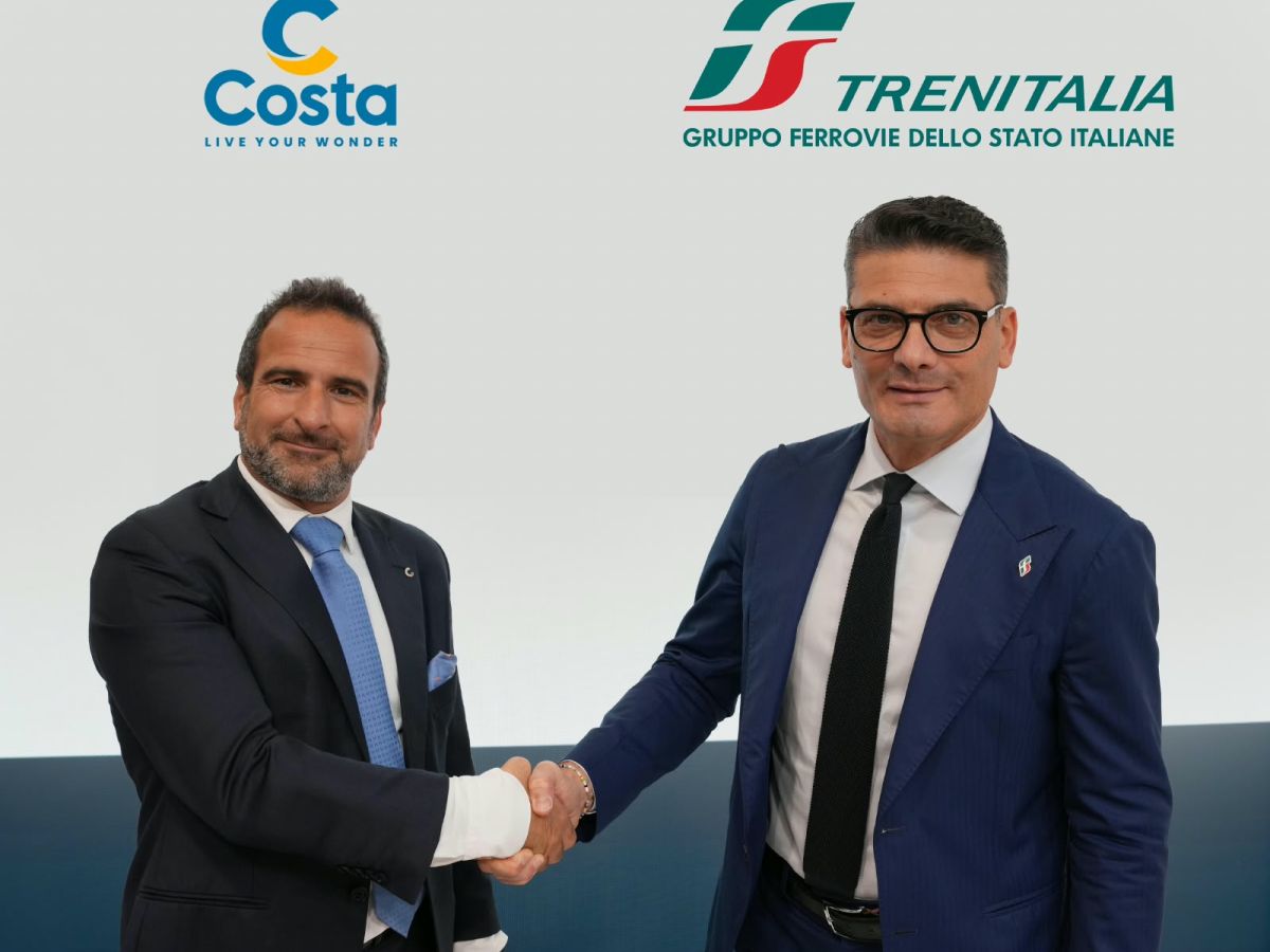 Trenitalia e Costa Crociere, siglata intesa per mobilità turistica integrata e intermodale