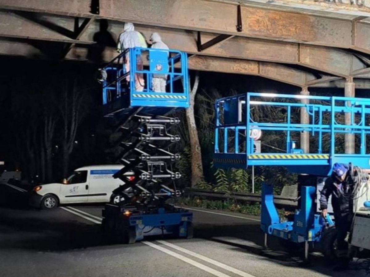 Roma, Acilia: conclusi lavori strutturali cavalcavia di via delle Calle