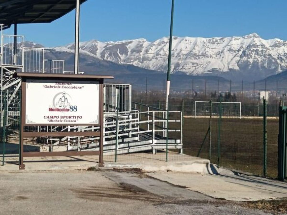 L’Aquila, Biondi: “Affidati i lavori per il campo sportivo a Monticchio”