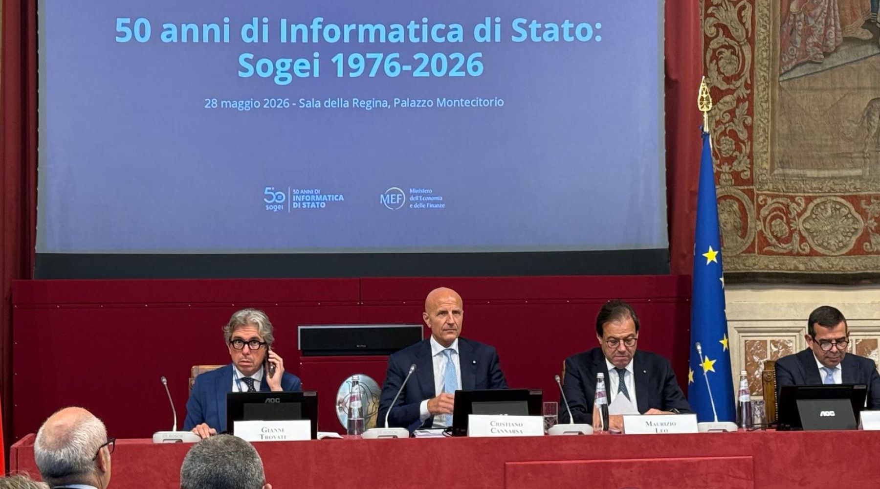 Sogei compie cinquant’anni alla Camera: mezzo secolo di informatica al servizio del fisco italiano
