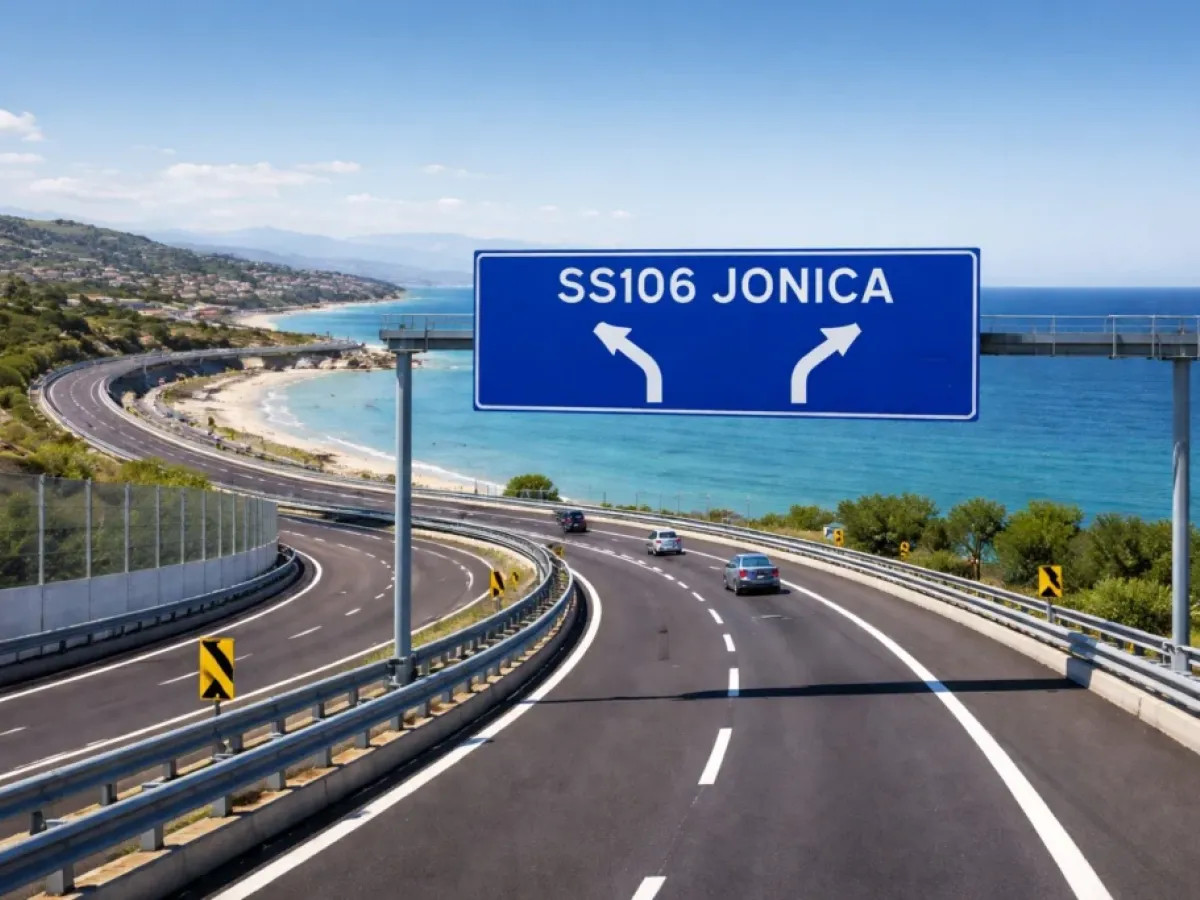 Calabria, Webuild si aggiudica il Lotto 1 della SS106 Jonica: contratto da 531 milioni