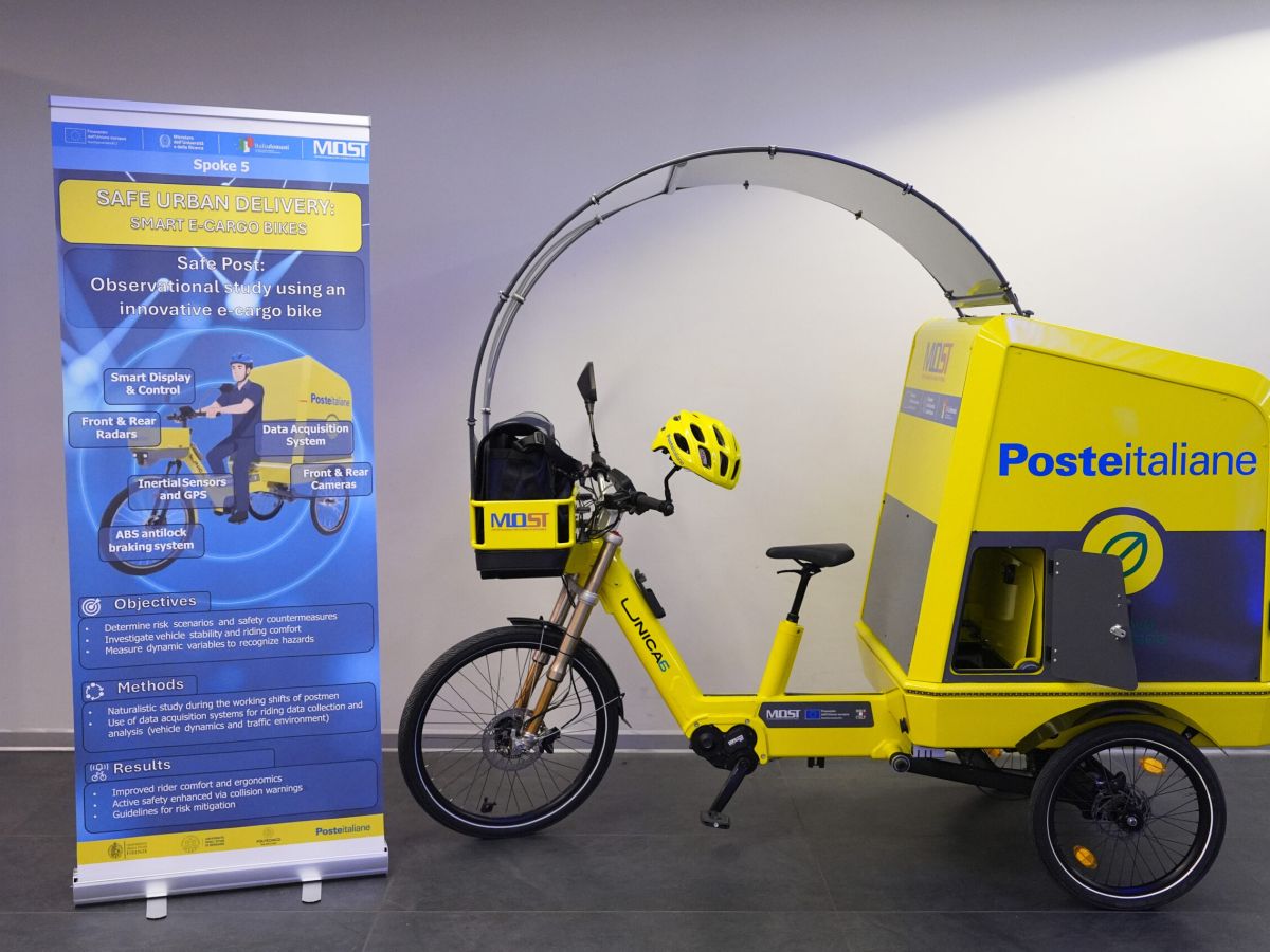 Poste Italiane, a Milano entra nel vivo la sperimentazione delle cargo e-bike