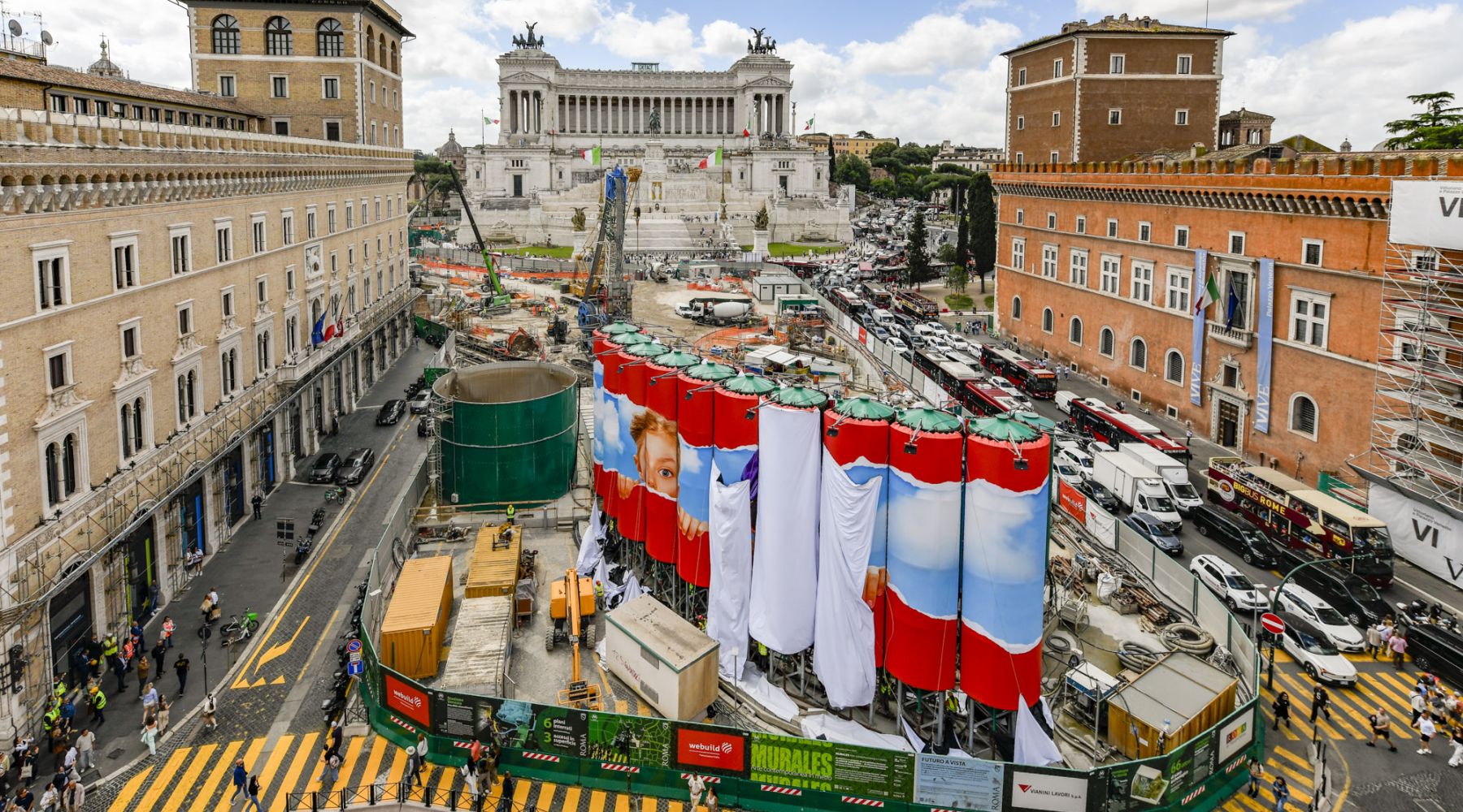 Quando il cantiere diventa galleria