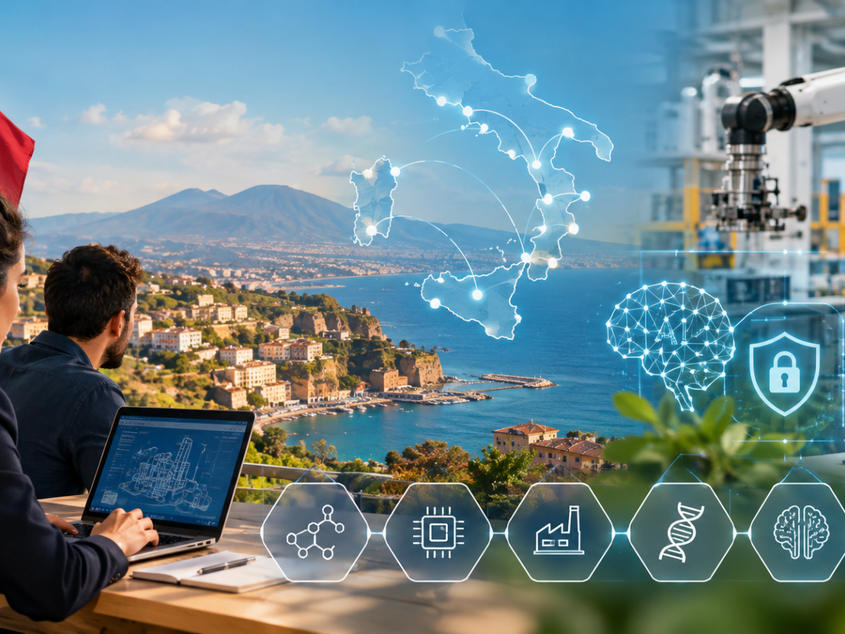 Il Sud entra nella mappa dell’intelligenza artificiale